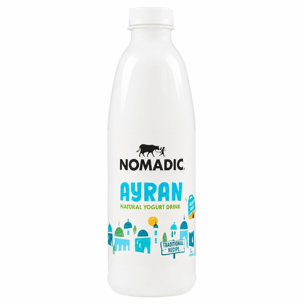 Nomadic Ayran Natural Yogurt Drink 1L