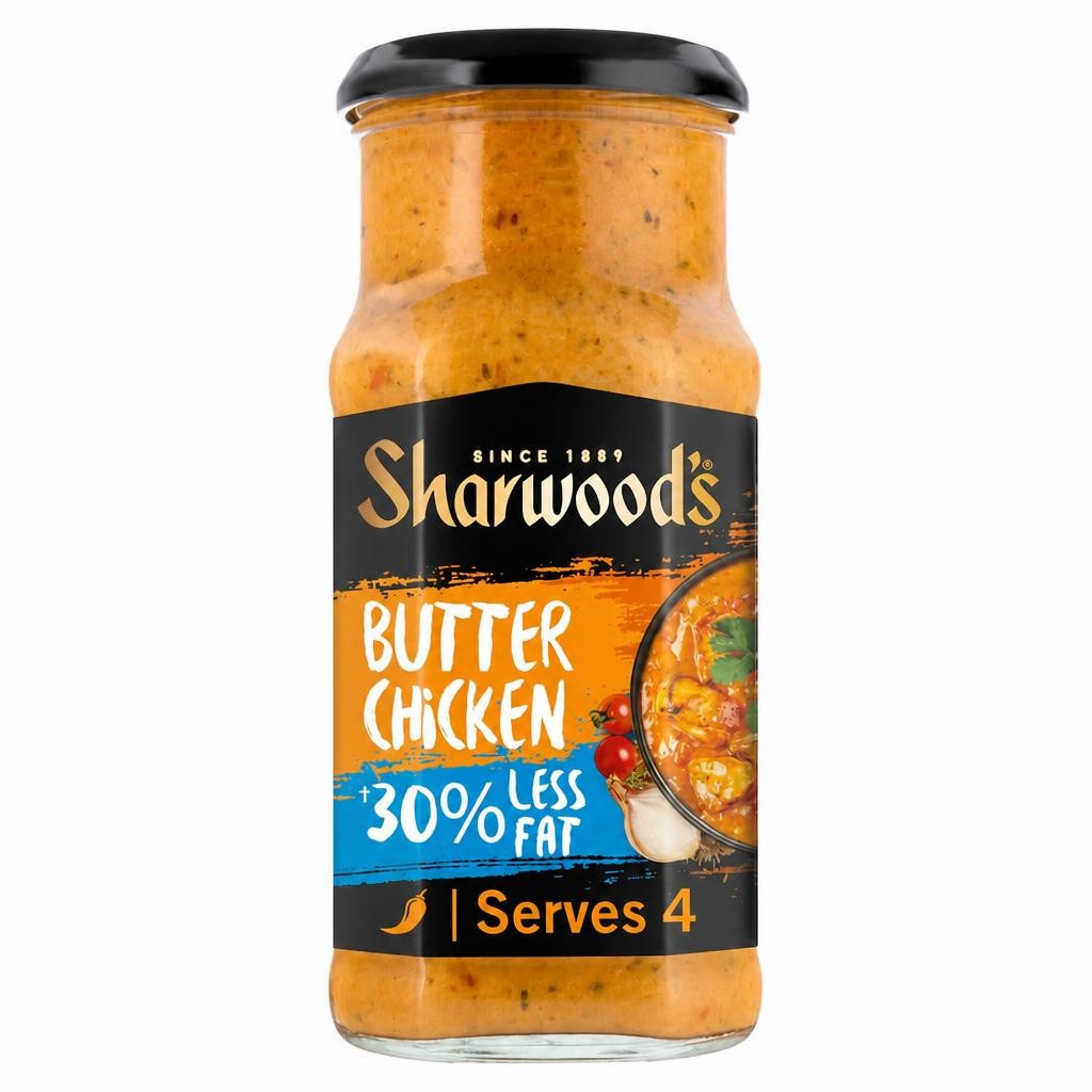 Sharwood's Butter Chicken 30% Less Fat Indian Curry Sauce 420g