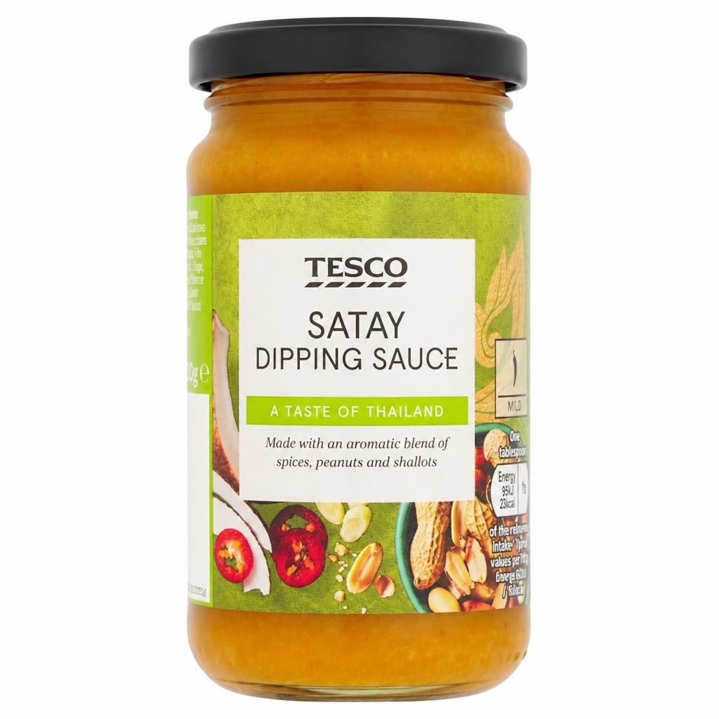 Tesco Satay Dipping Sauce 180G