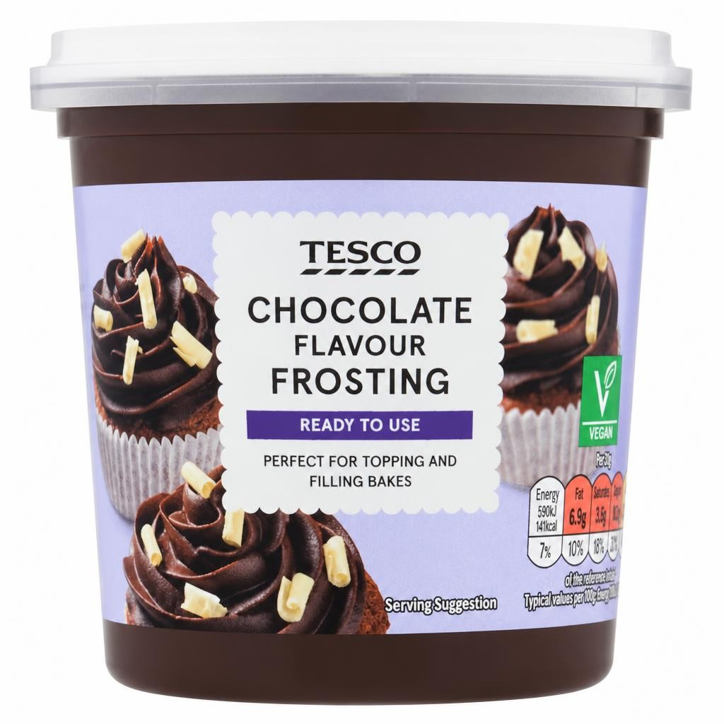 Tesco Chocolate Flavour Frosting 400G