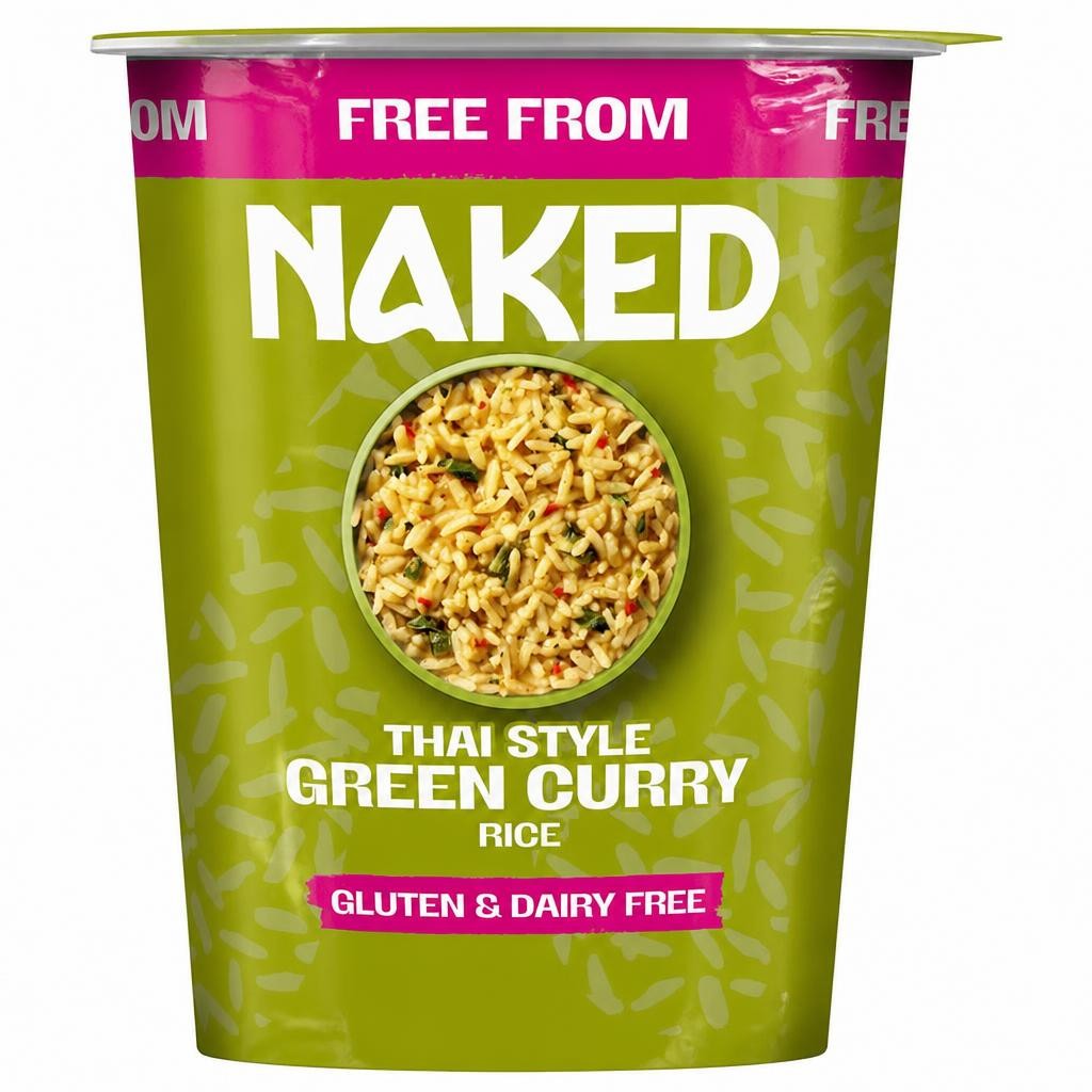 Naked Free From Thai Green Curry Rice 78G