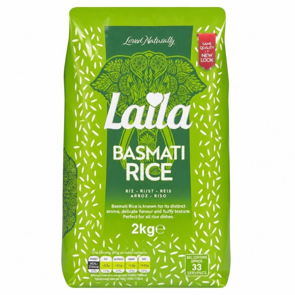 Laila Basmati Rice 2Kg