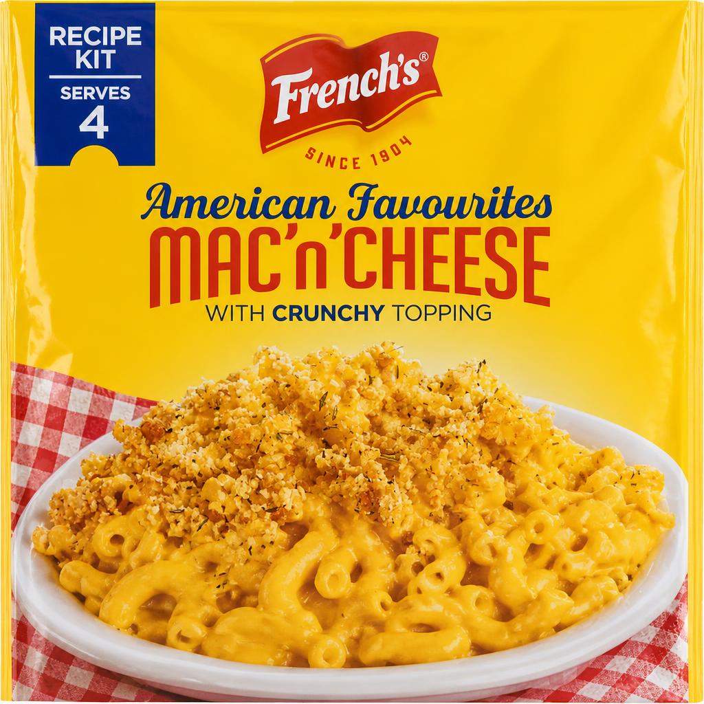 French's Mac 'n' Cheese with Crunchy Topping Recipe Kit 115G