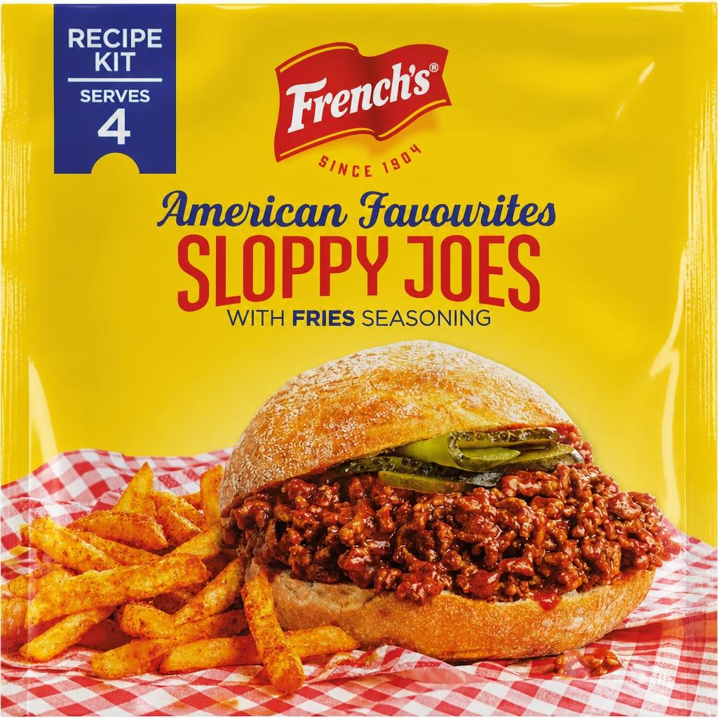 French's Sloppy Joes with Fries Seasoning Recipe Kit 105G