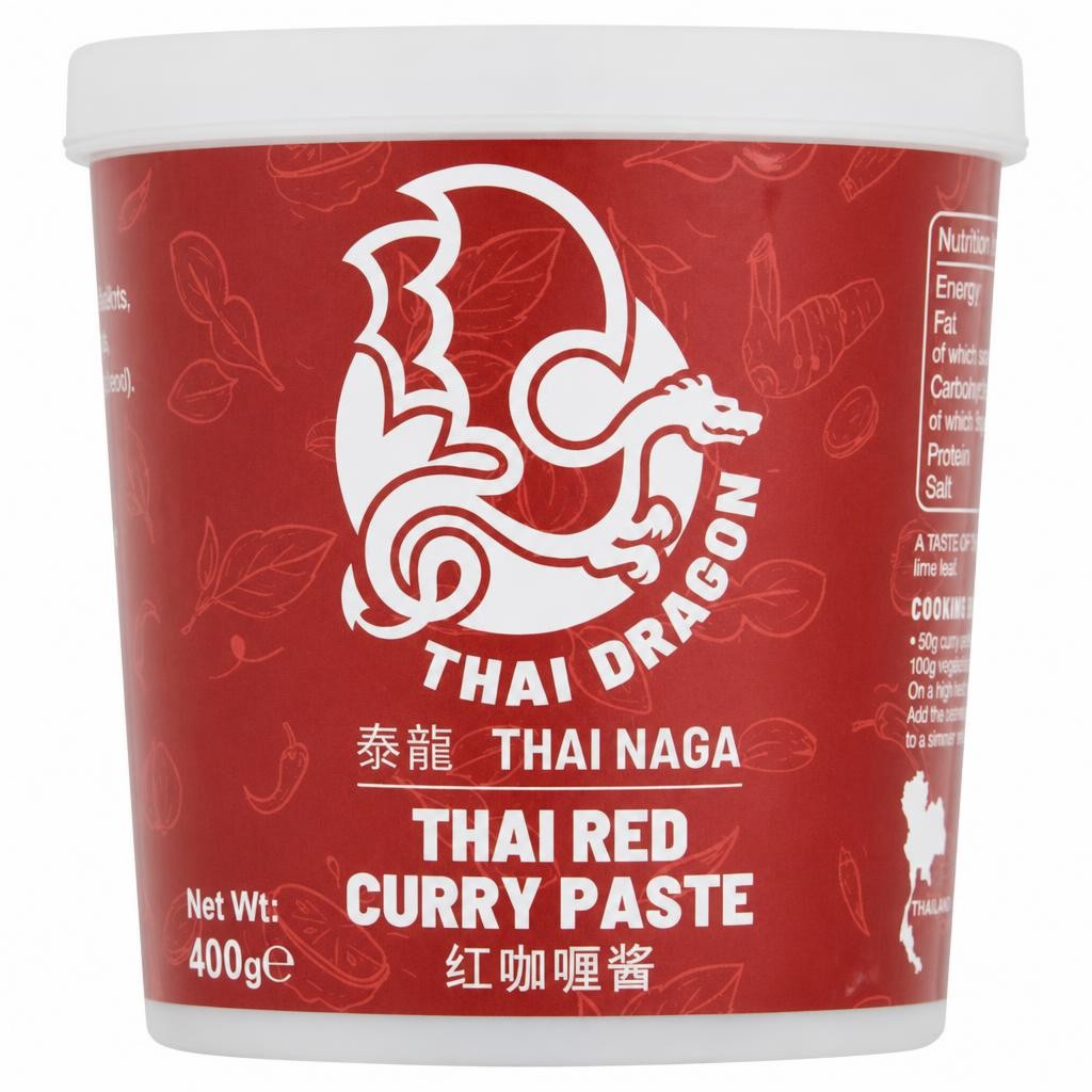 Thai Dragon Red Curry Paste 400G