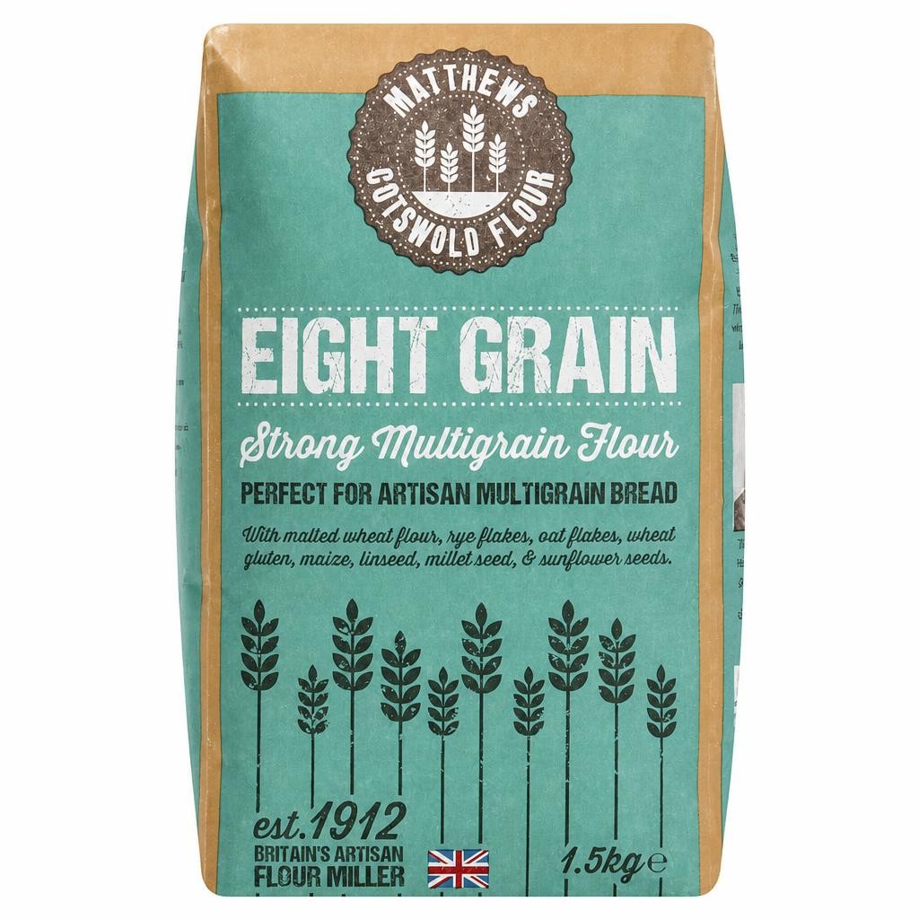 Matthews Flour Eight Grain Strong Multigrain 1.5Kg