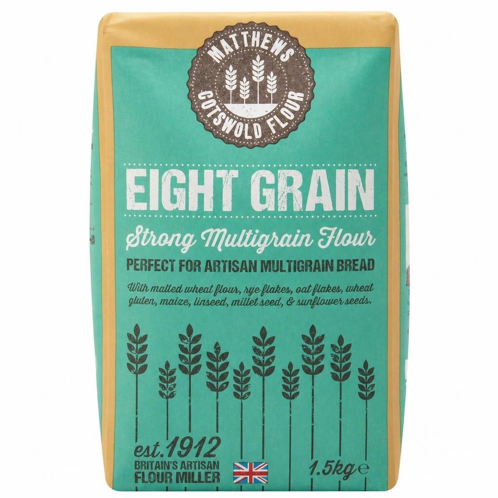 Matthews Flour Eight Grain Strong Multigrain 1.5Kg