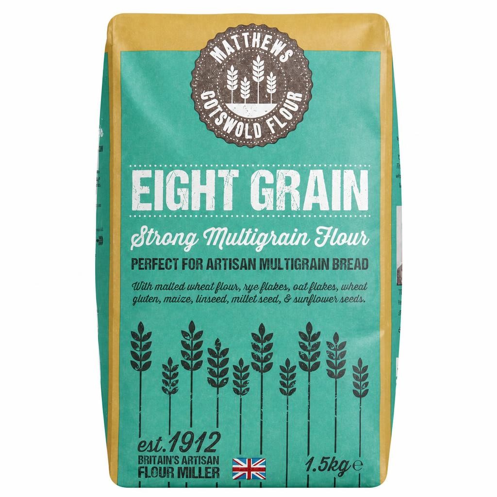 Matthews Flour Eight Grain Strong Multigrain 1.5Kg