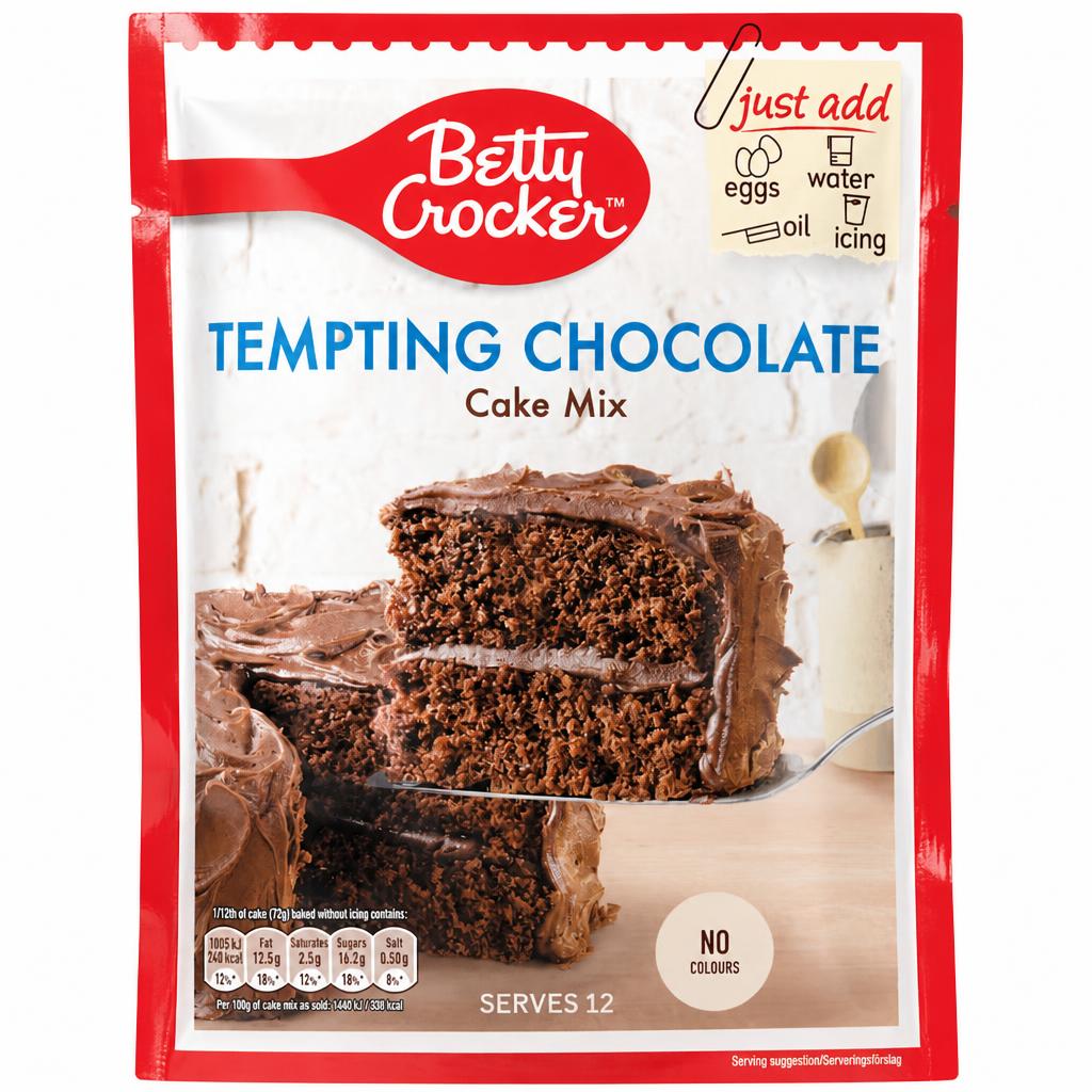 Betty Crocker Tempting Chocolate Cake Mix 425g