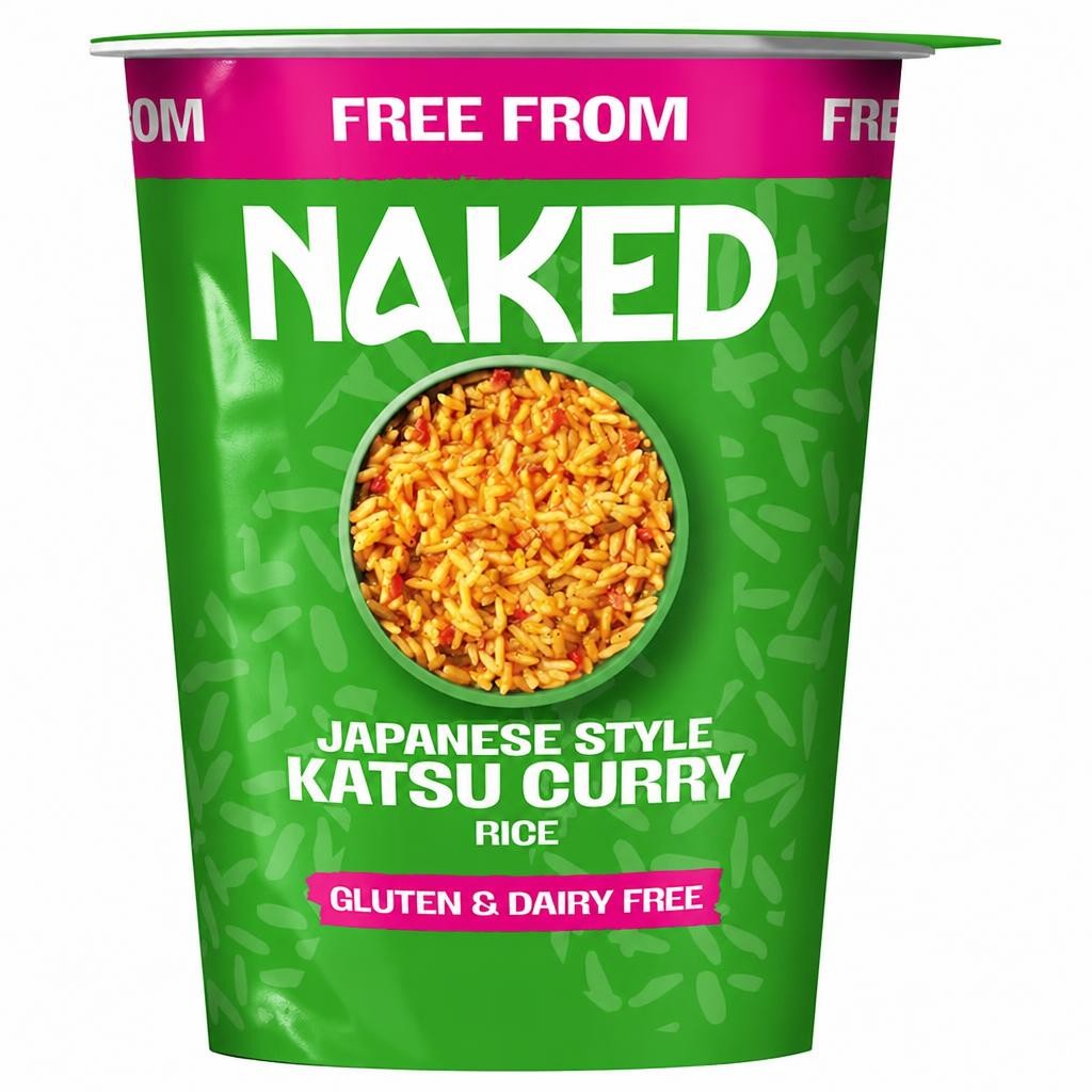 Naked Free From Katsu Curry Long Grain Rice 78G