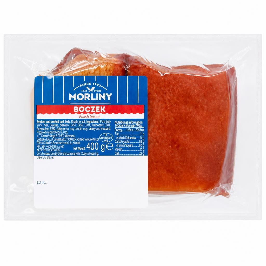 Morliny Smoked Pork Belly 400G