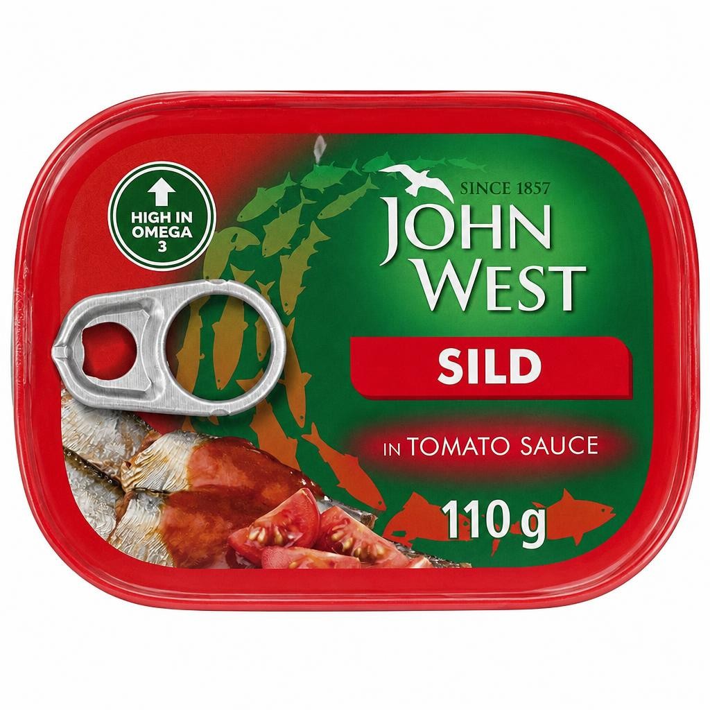 John West Sild In Tomato Sauce 110G