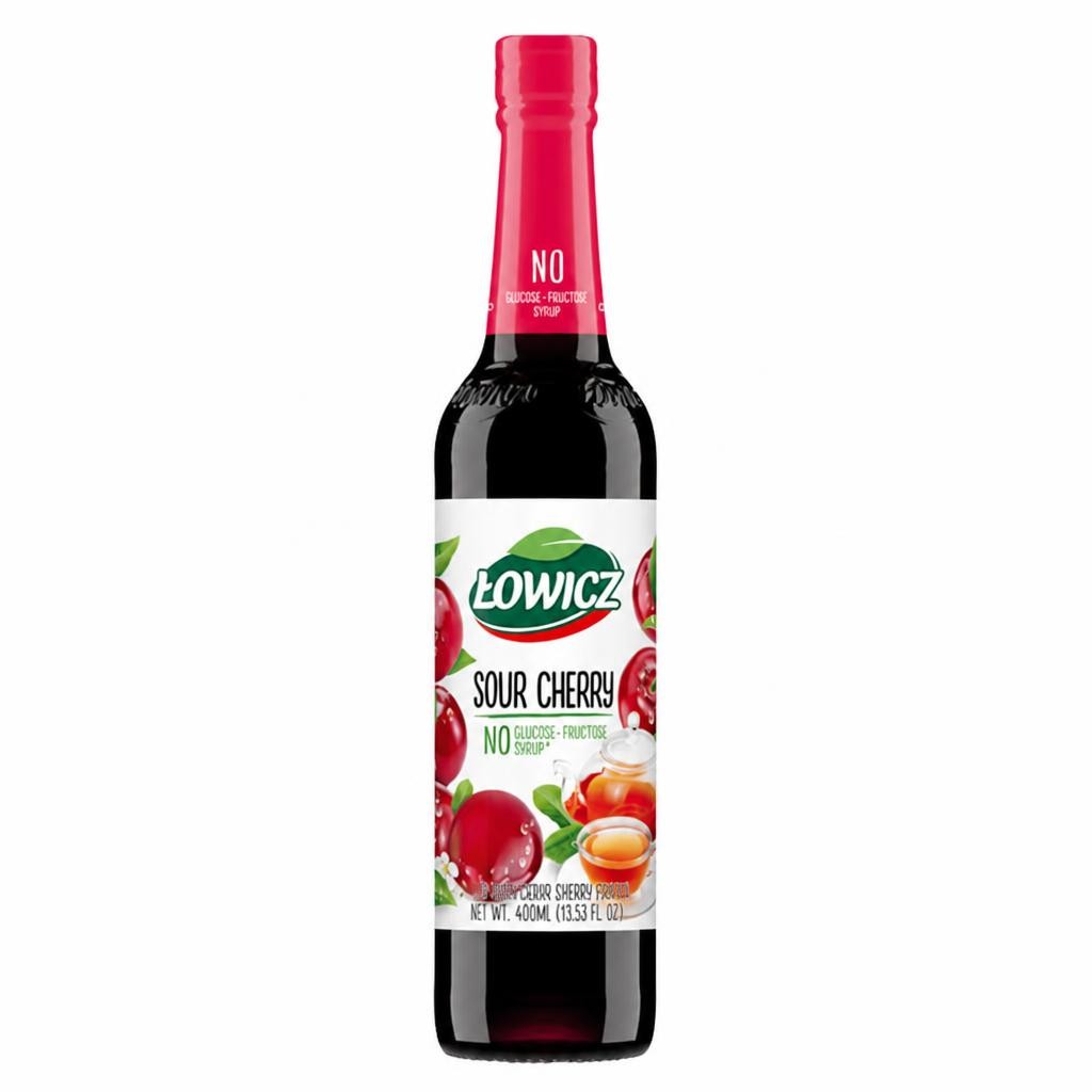 Lowicz Syrup Cherry Flavour 400Ml