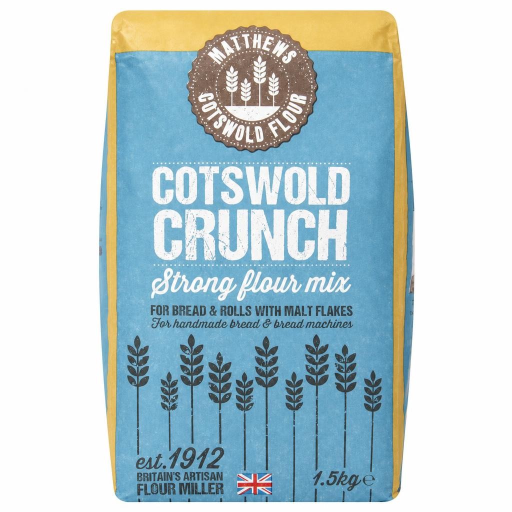 Matthews Cotswold Crunch Strong Flour Mix 1.5kg