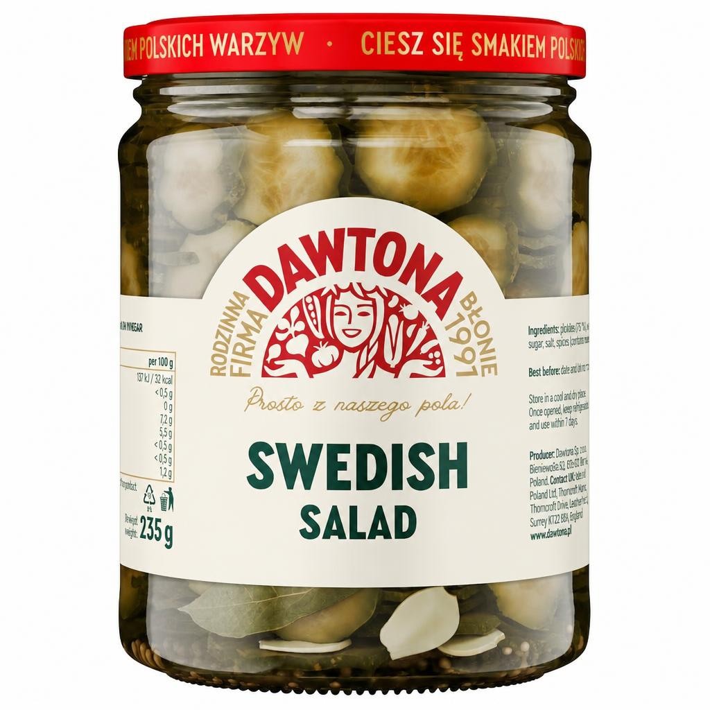 Dawtona Swedish Salad 500G