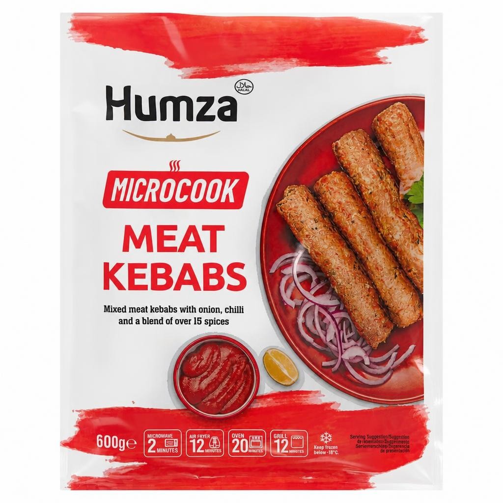Humza Meat Kebab 600G