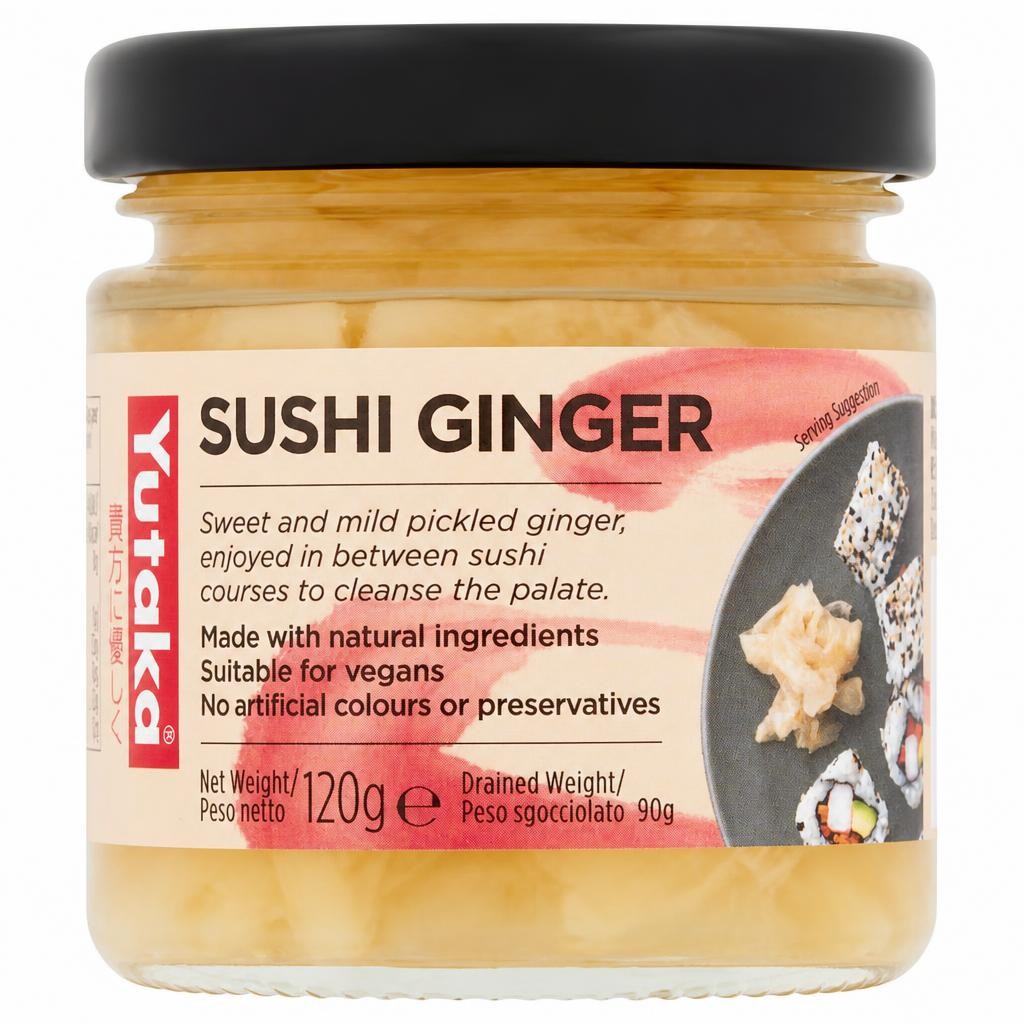 Yutaka Natural Sushi Ginger 120G