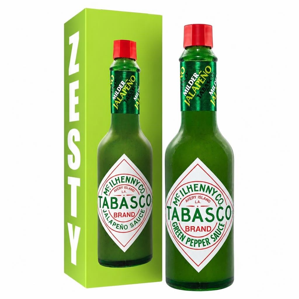 Tabasco Mild Green Pepper Hot Sauce 57ml