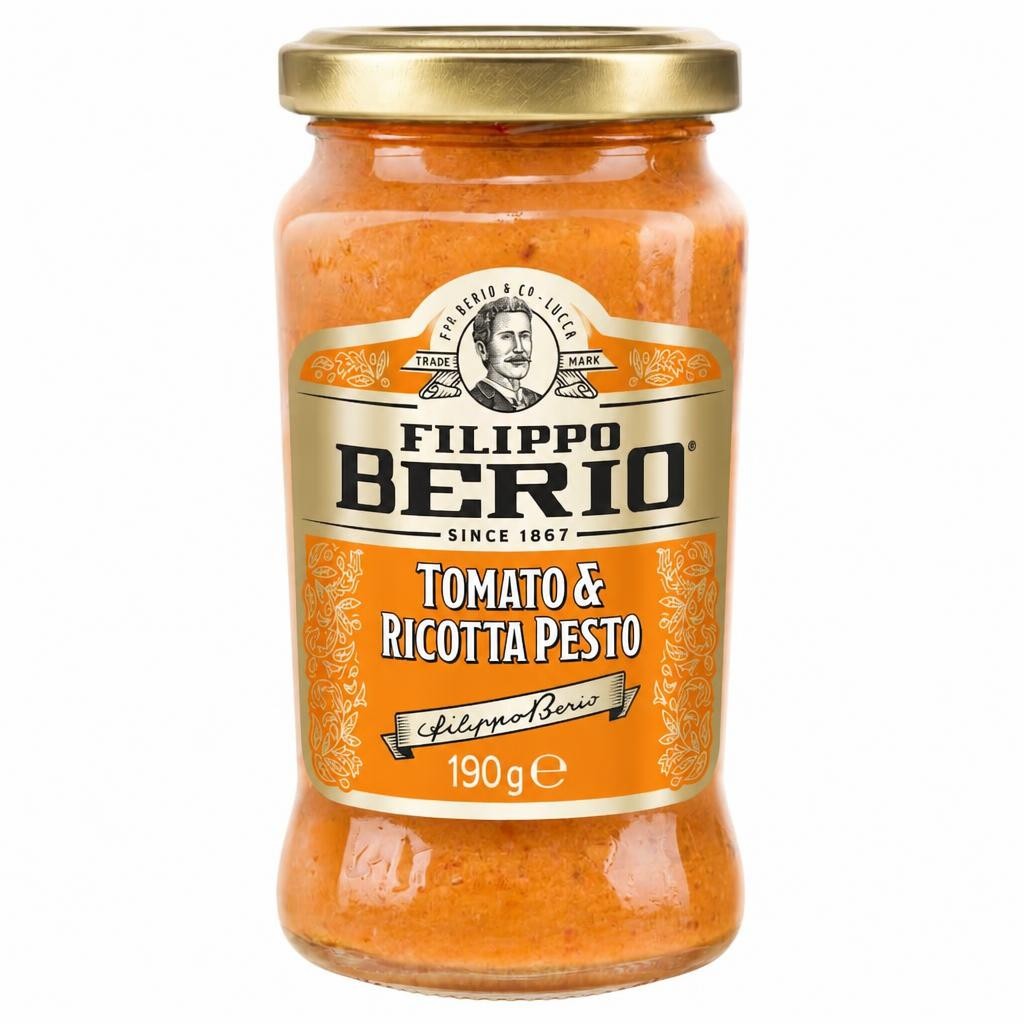 Filippo Berio Tomato & Ricotta Pesto 190G