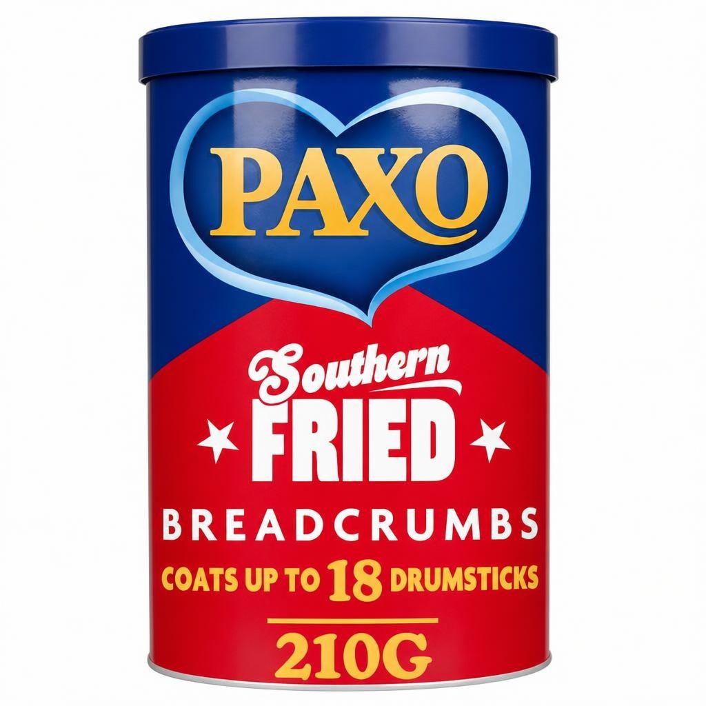 Paxo Southern Fried Breadcrumbs 210G