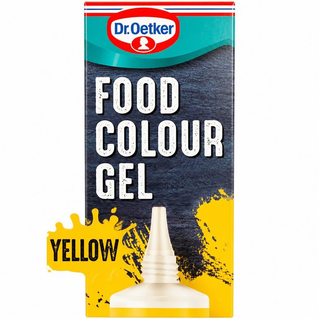 Dr. Oetker Extra Strong Food Colour Gel - Yellow 15g