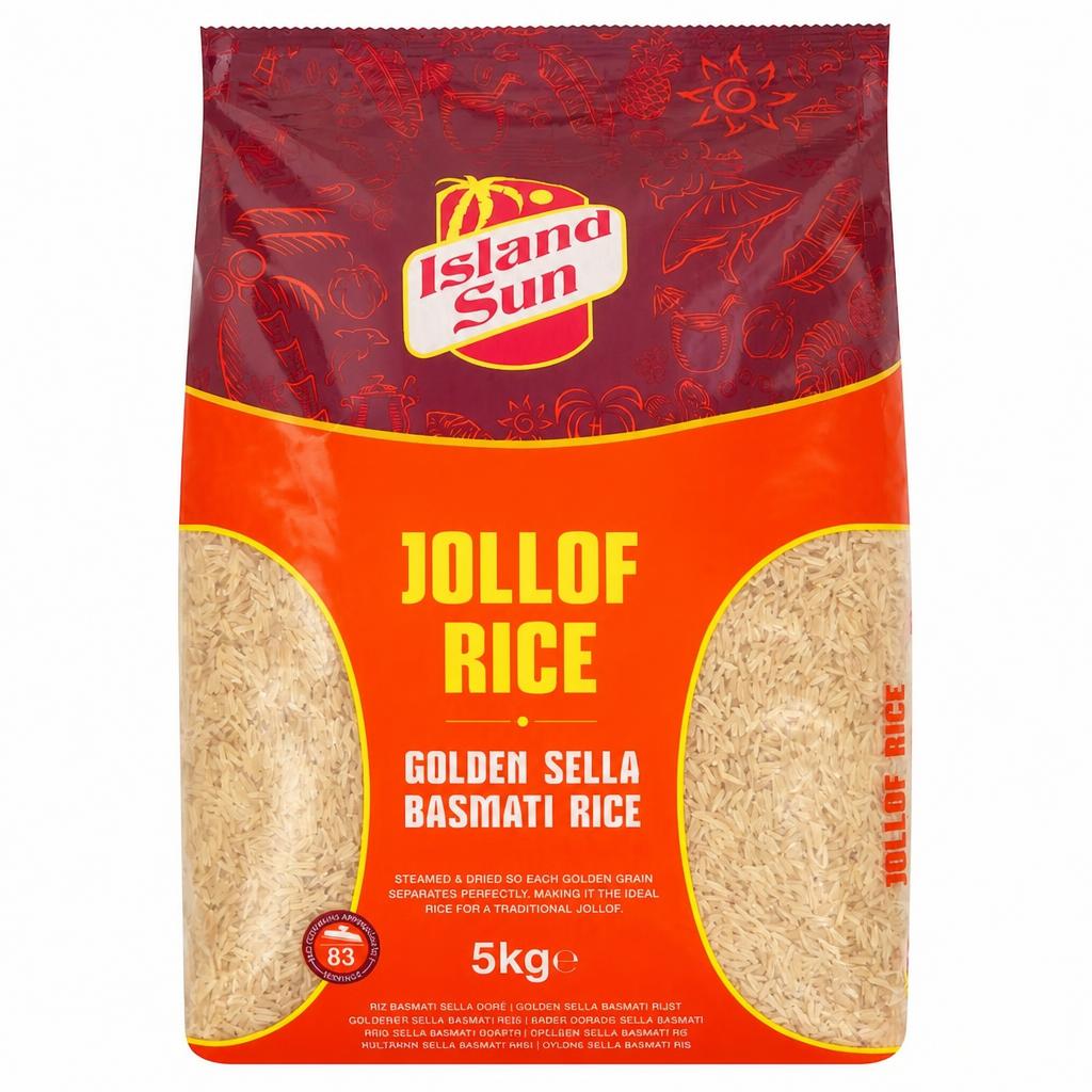 Island Sun Golden Basmati Sella Rice 5Kg