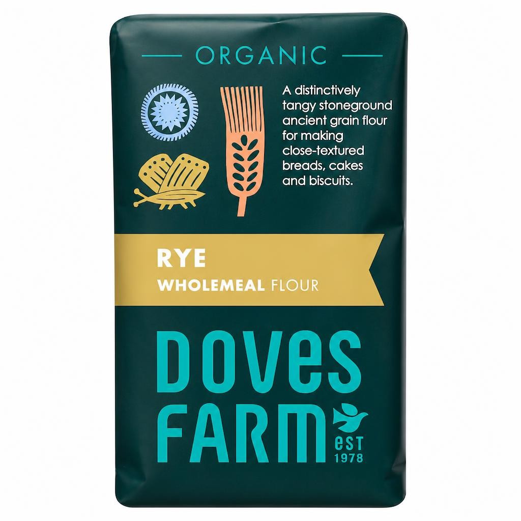 Doves Farm Organic Rye Flour 1Kg