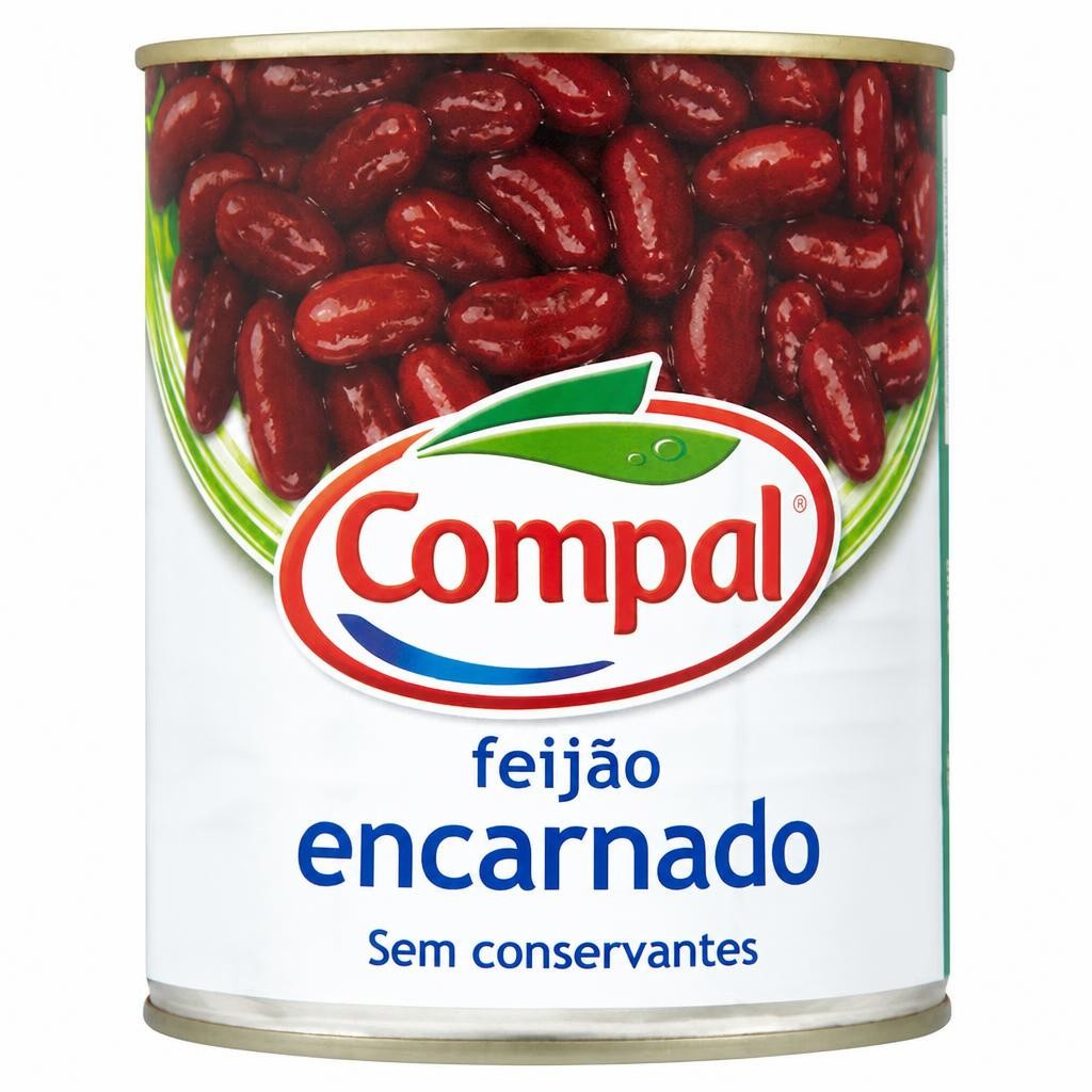 Compal Red Beans In Tin /Encarnado 845G