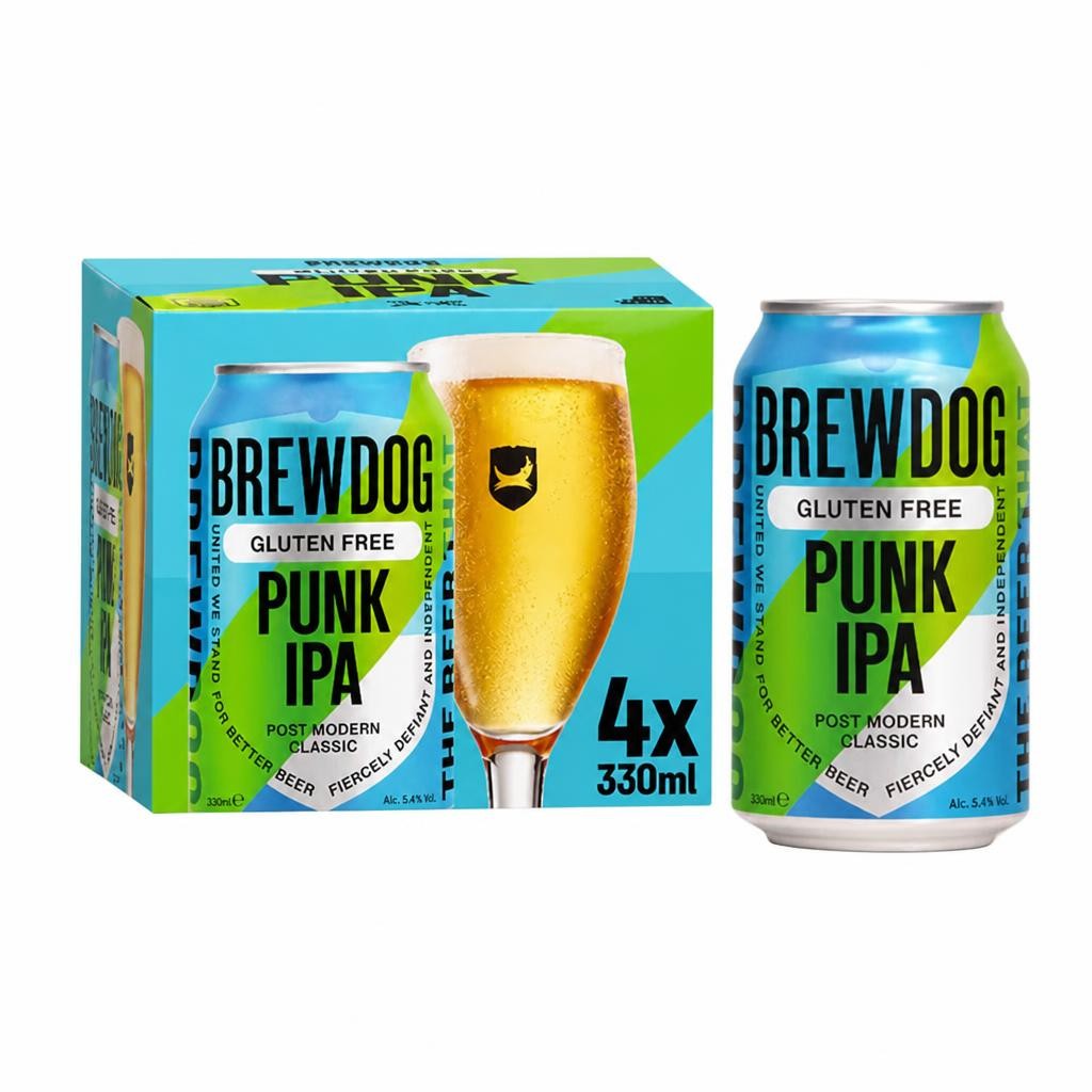 Brewdog Gluten Free Punk IPA 4 x 330ml