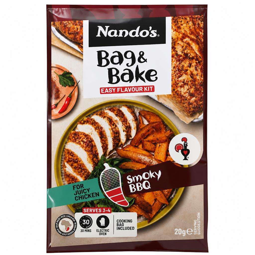 Nando's Peri-Peri Bag & Bake - Smokey BBQ 20g