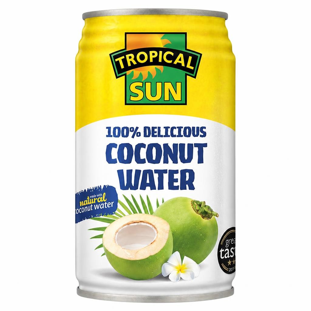 Tropical Sun Natural Coconut Water 330Ml