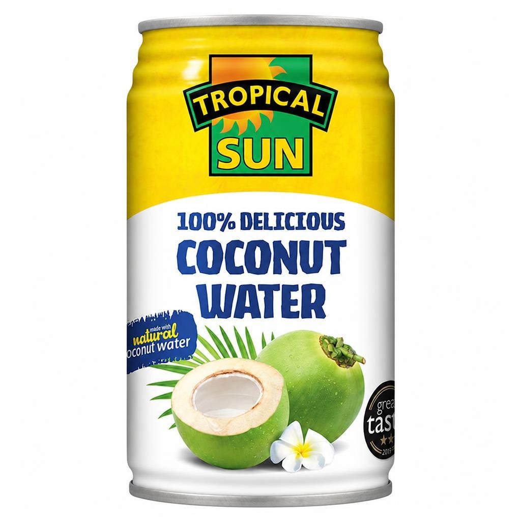 Tropical Sun Natural Coconut Water 330Ml