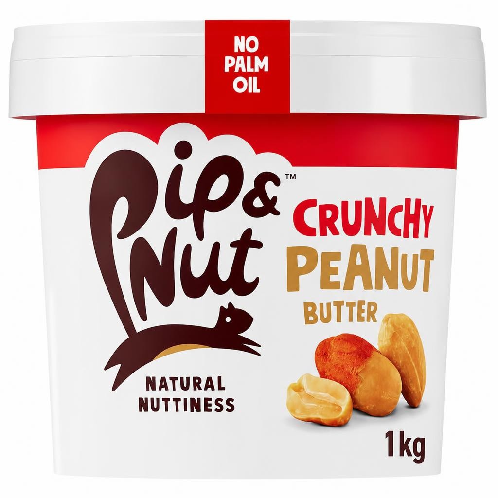 Pip & Nut Crunchy Peanut Butter 1Kg