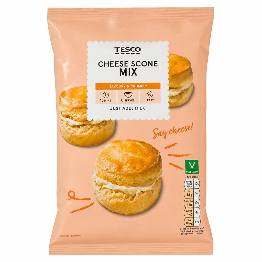 Tesco Cheese Scone Mix 300G