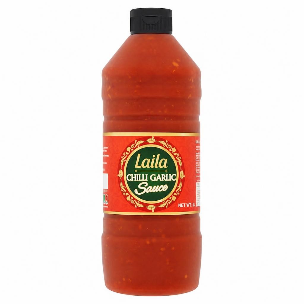 Laila Chilli & Garlic Sauce 1 Litre