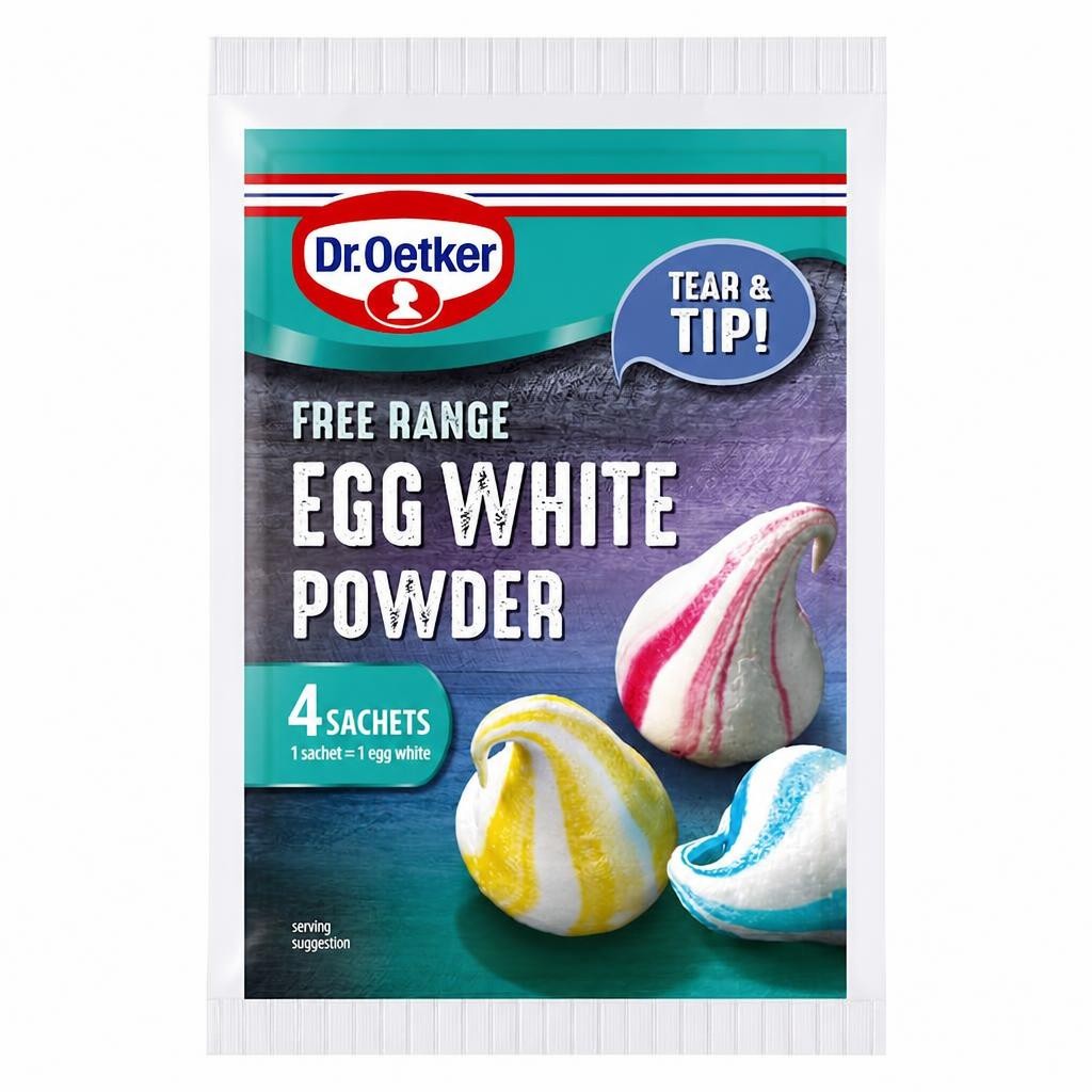 Dr.Oetker Egg White Powder Multipack Sachet 4X5g