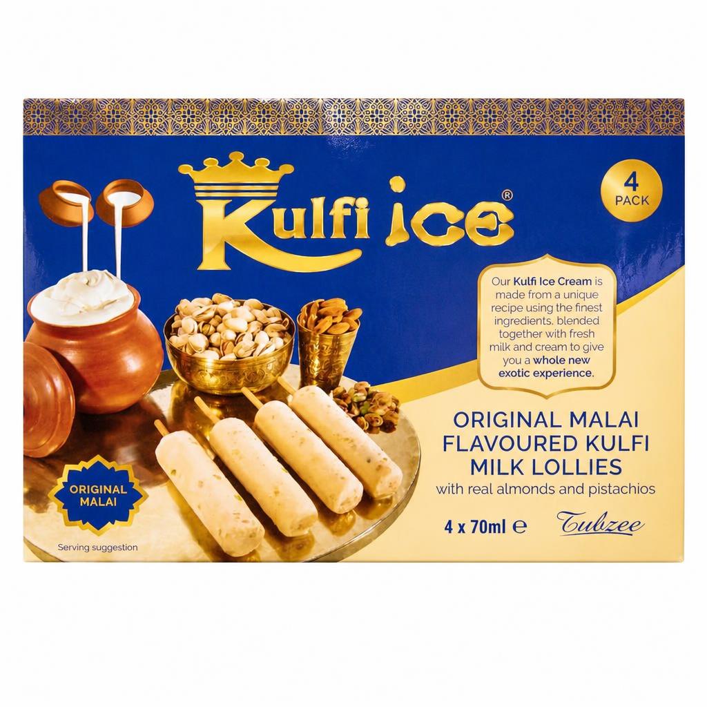 Kulfi Ice Original Malai Kulfi Ice Cream 4S 280Ml