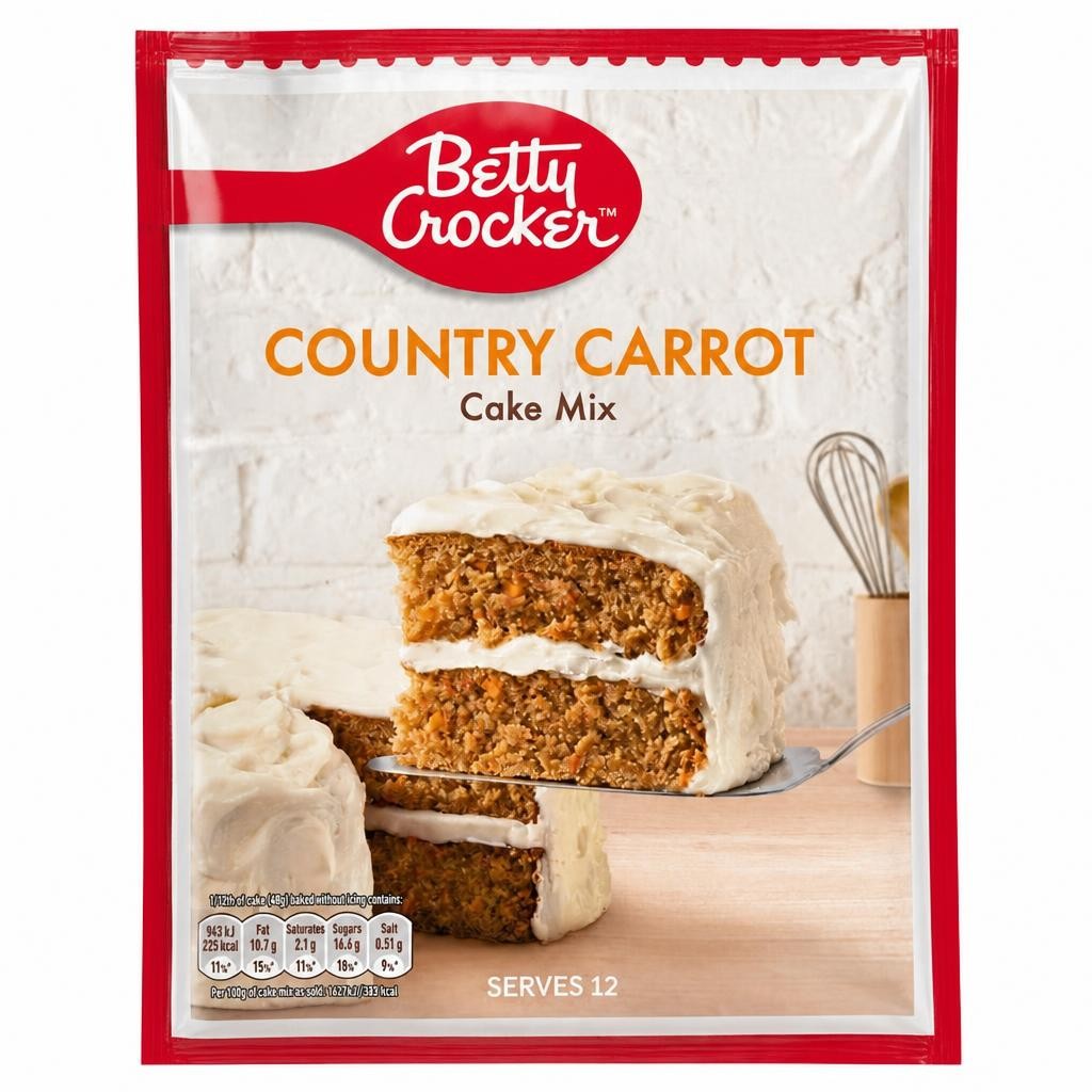 Betty Crocker Country Carrot Cake Mix 425G