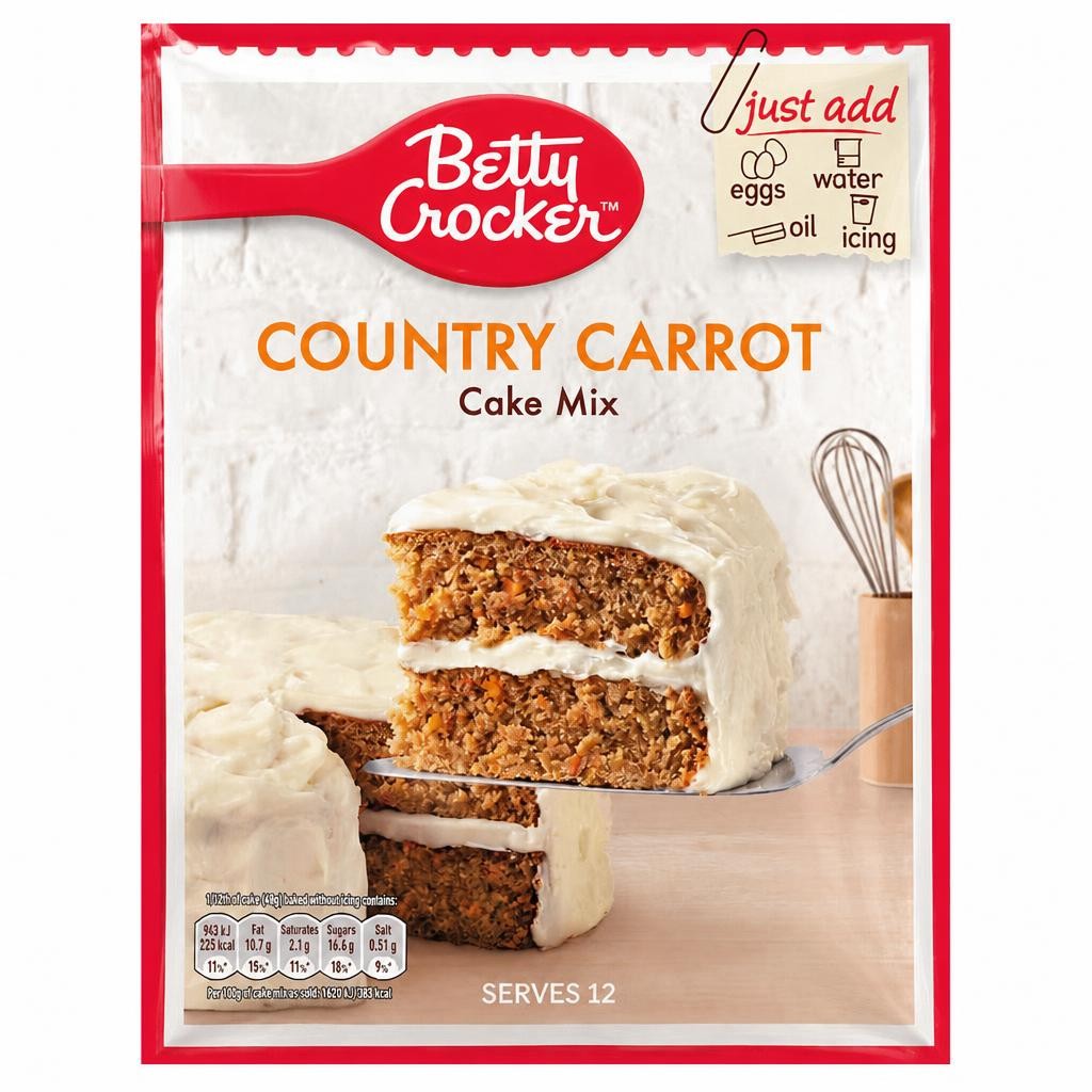 Betty Crocker Country Carrot Cake Mix 425G