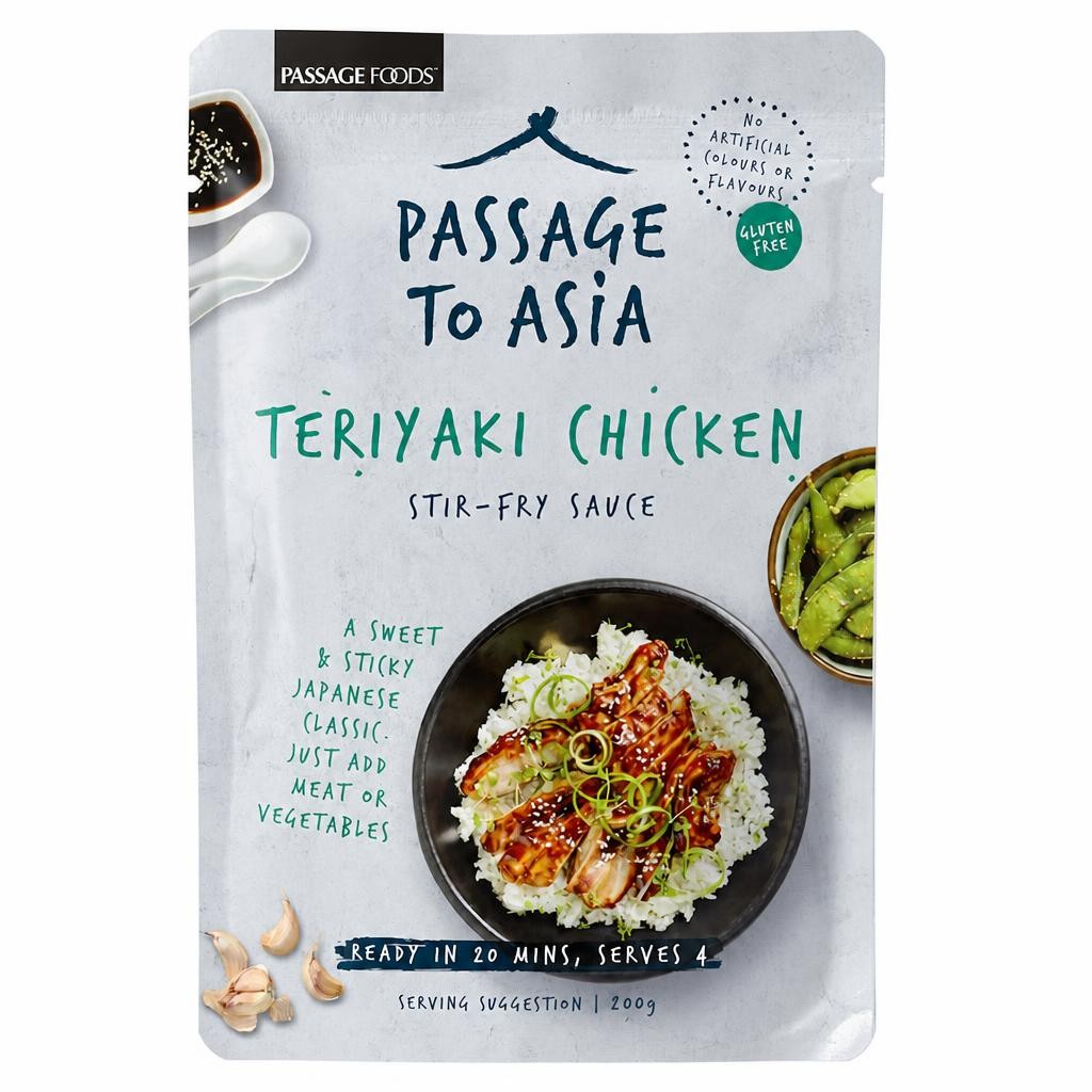 Passage To Asia Teriyaki Chicken Stir Fry Sauce 200G
