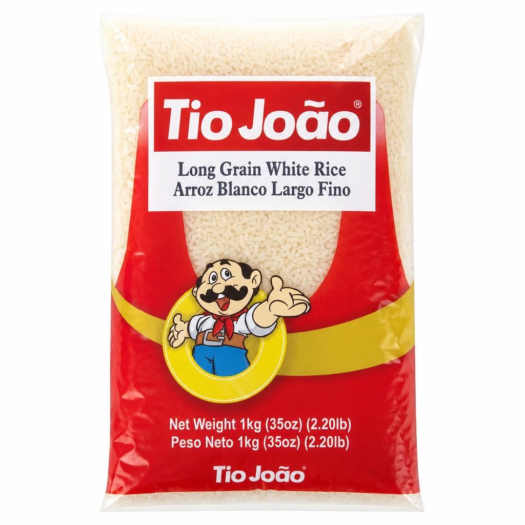 Tio Joao Long Grain White Rice 1Kg