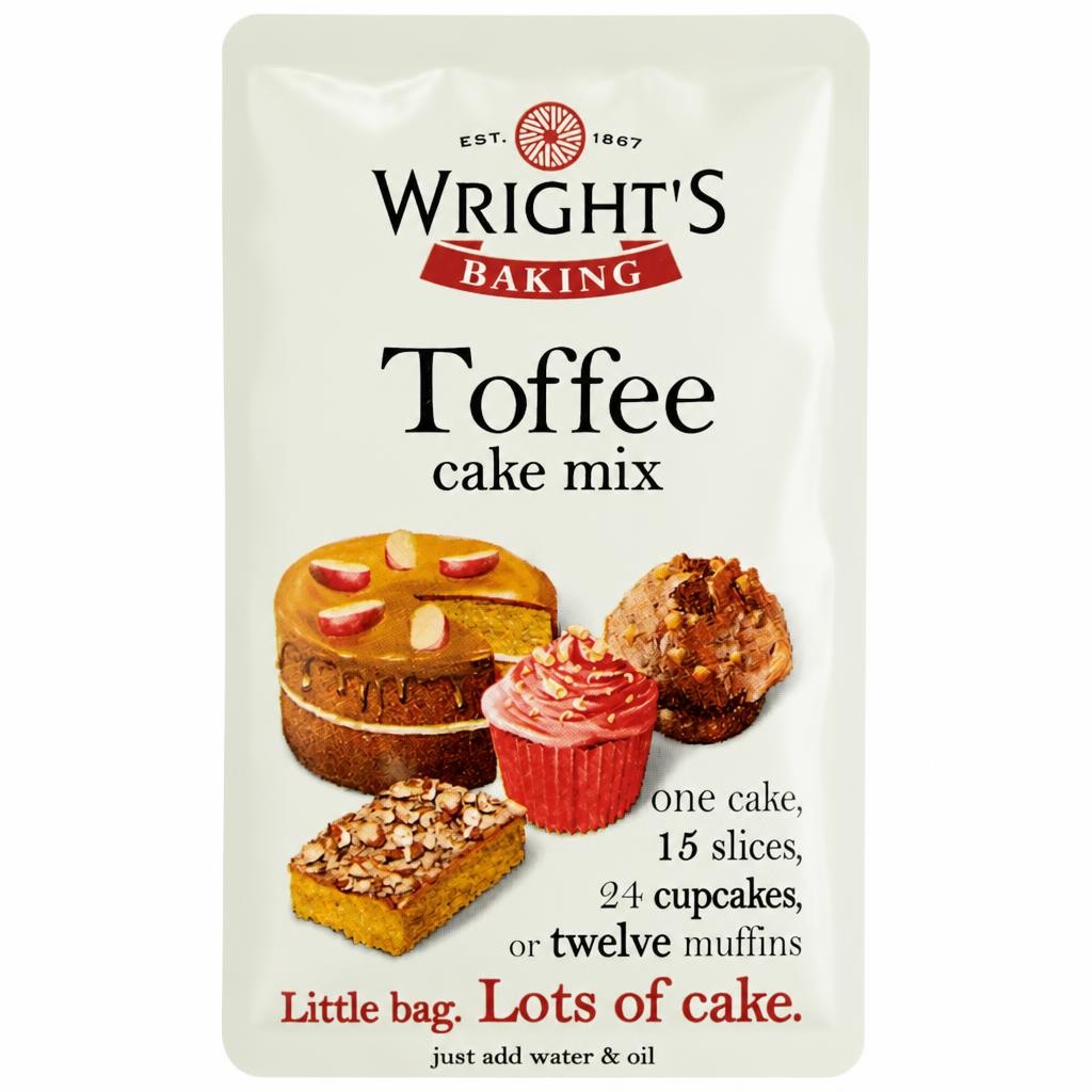 Wright's Baking Toffee Cake Mix 500G