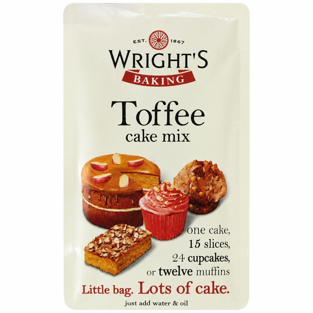 Wright's Baking Toffee Cake Mix 500G