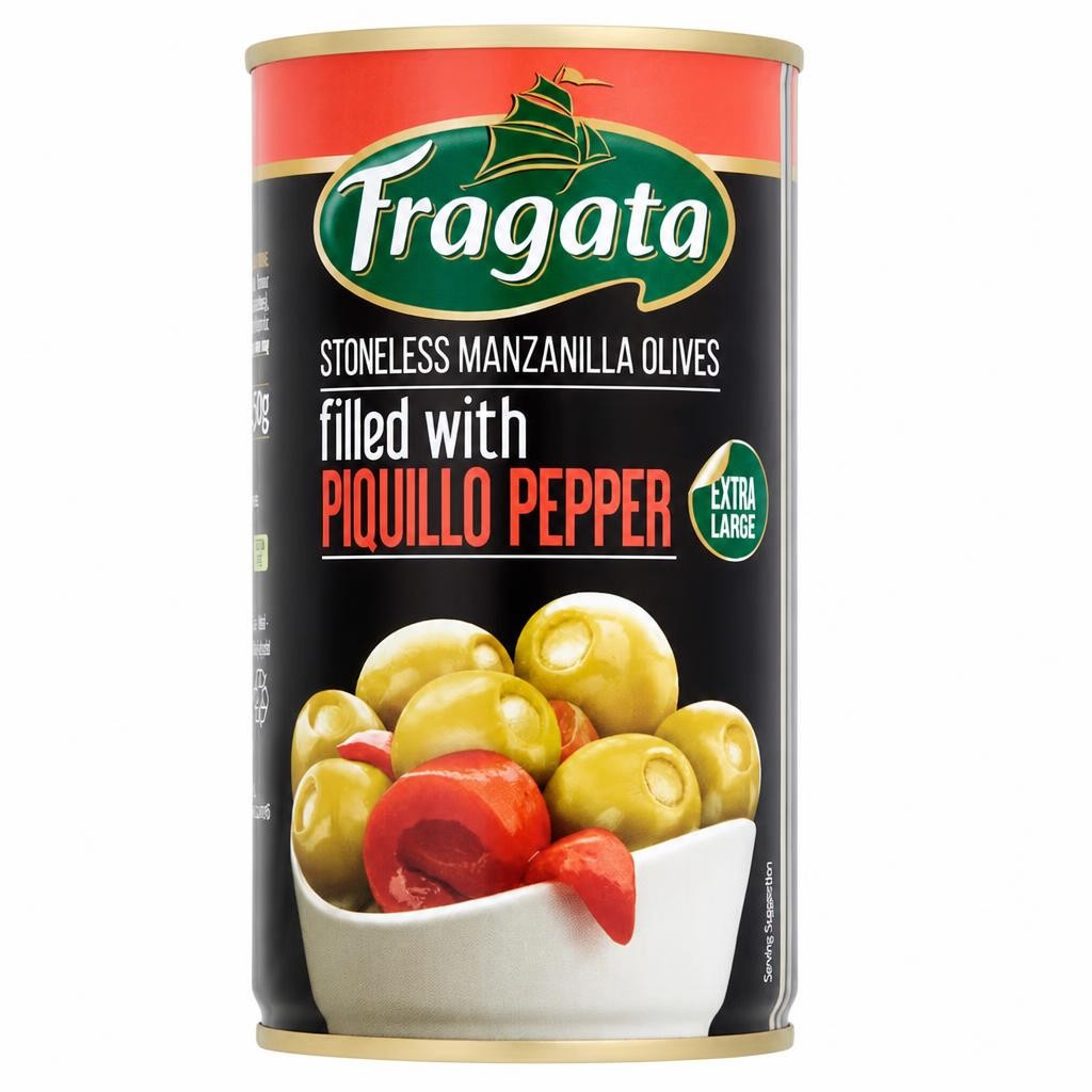 Fragata Stoneless Olives Piquillo Pepper 350G