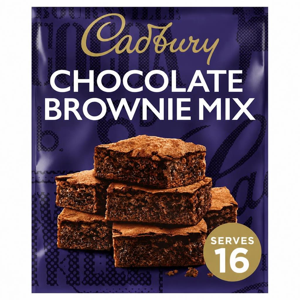 Cadbury Baking Chocolate Brownie Cake Mix 350g