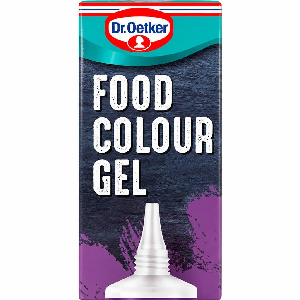 Dr. Oetker Extra Strong Food Colour Gel - Violet 15g
