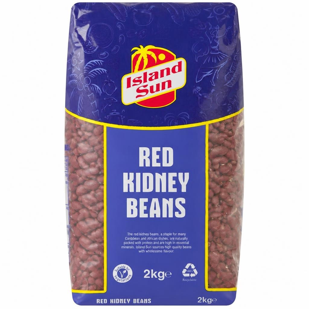 Island Sun Red Kidney Beans 2Kg