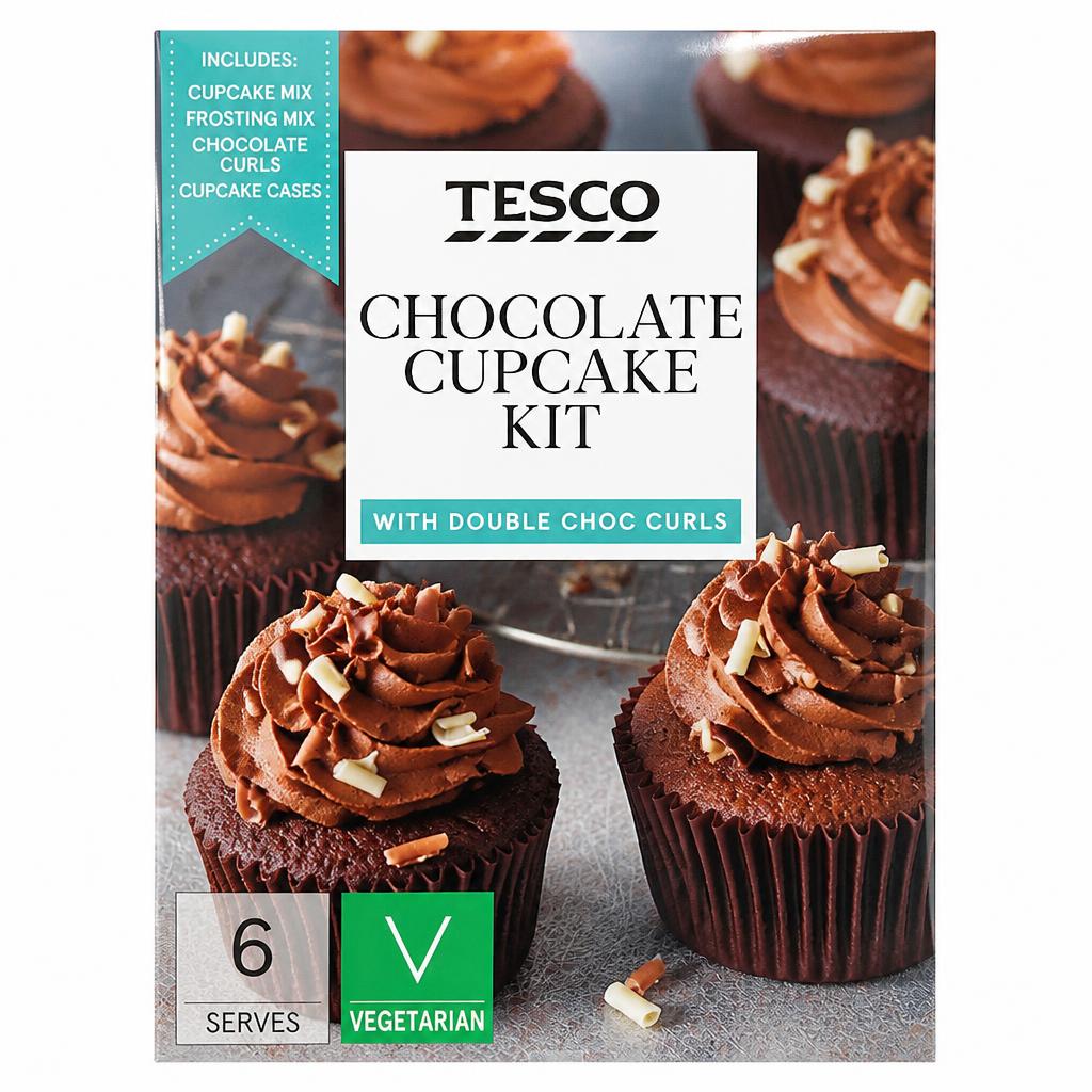 Tesco Chocolate Cupcake Kit 315G