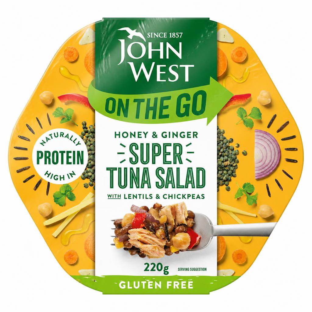 John West On The Go Super Tuna Salad - Honey & Ginger 220g