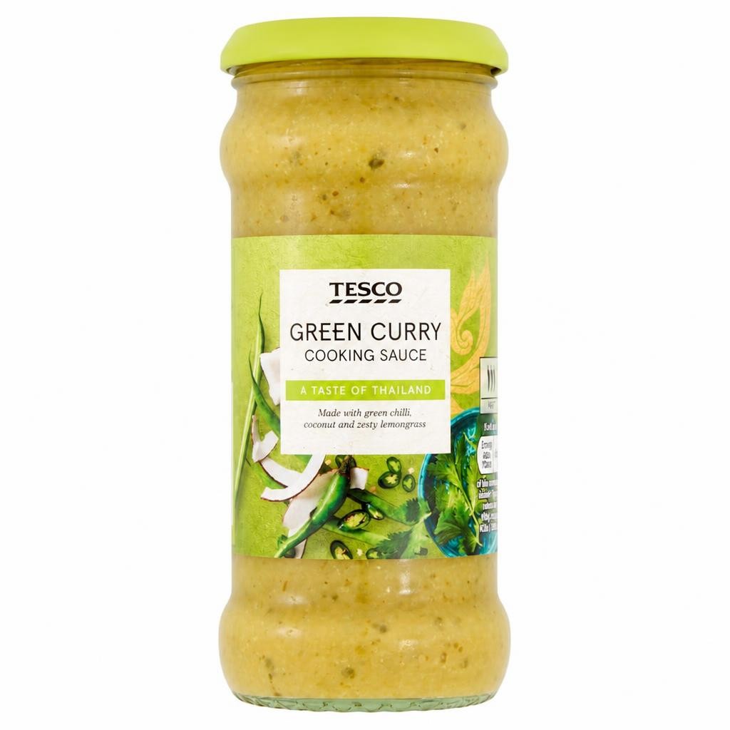 Tesco Green Thai Curry Cooking Sauce 340G
